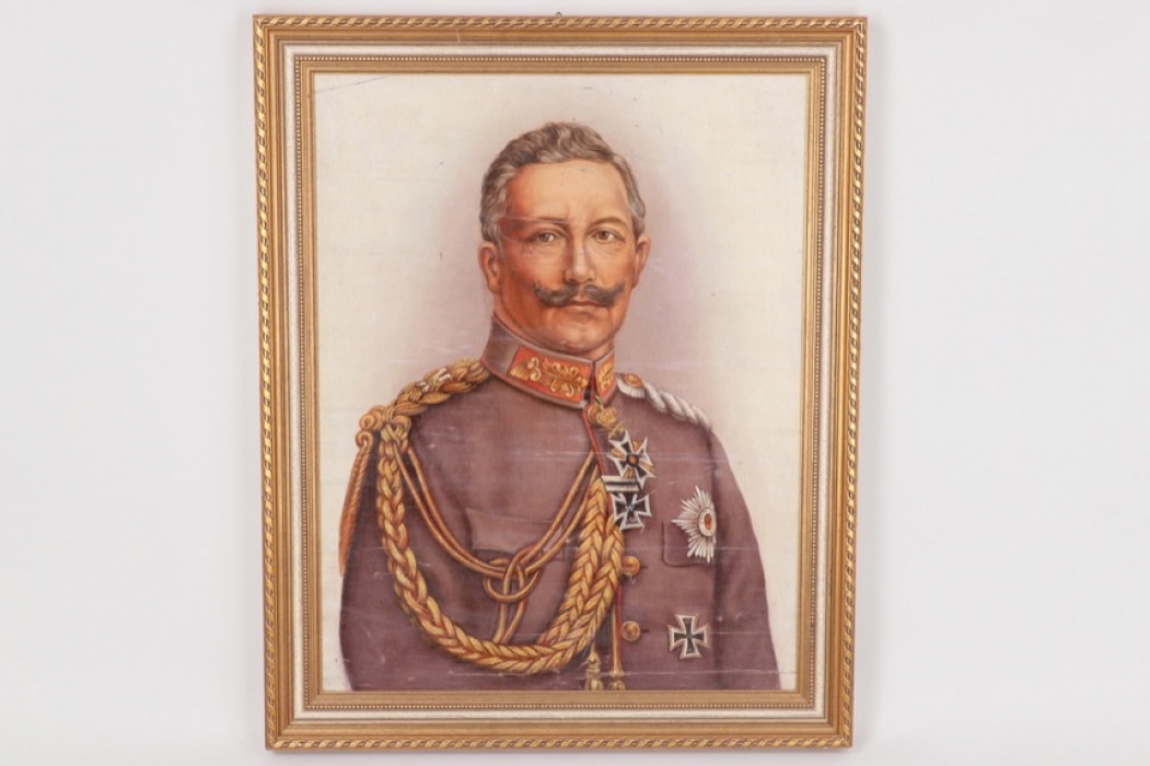 Imperial Germany - oil of Kaiser Wilhelm II.