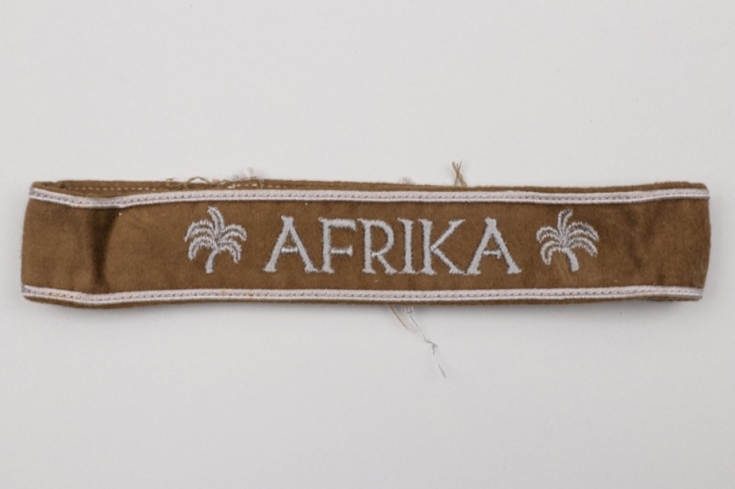 Wehrmacht "AFRIKA" cuffband