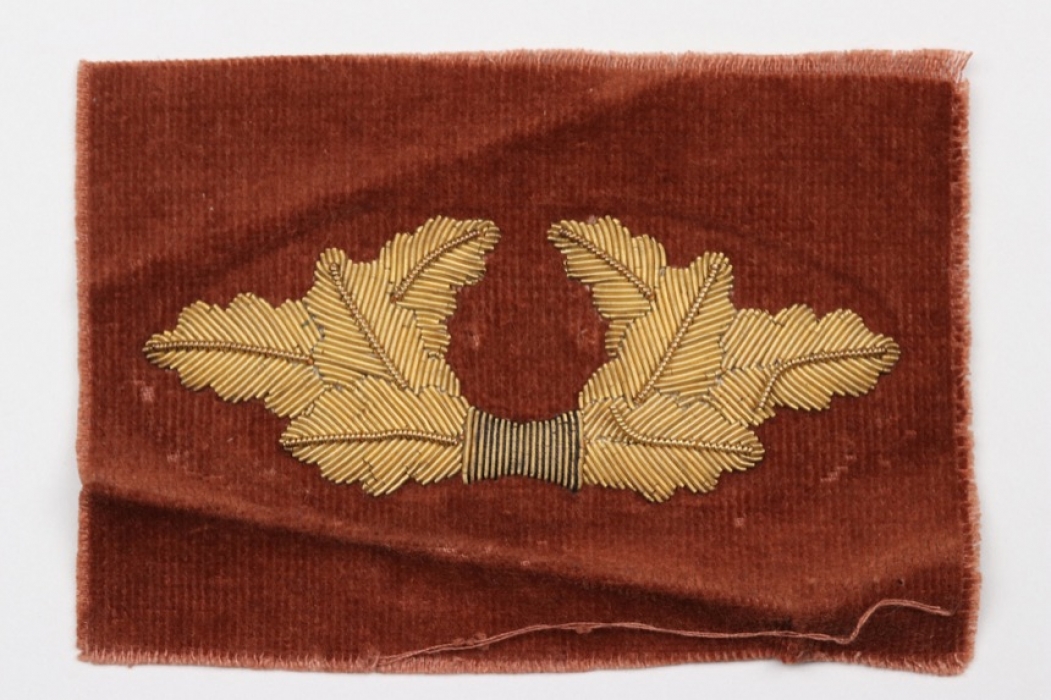 NSDAP stiched wreath badge for visor cap