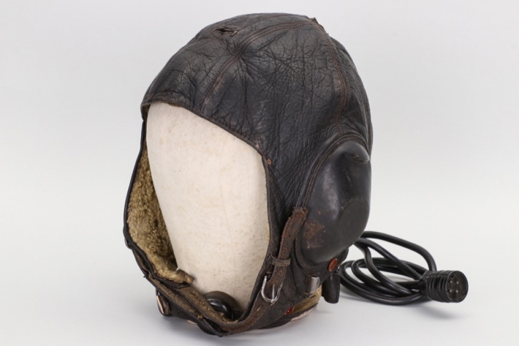 Luftwaffe leather flight helmet LKpW101