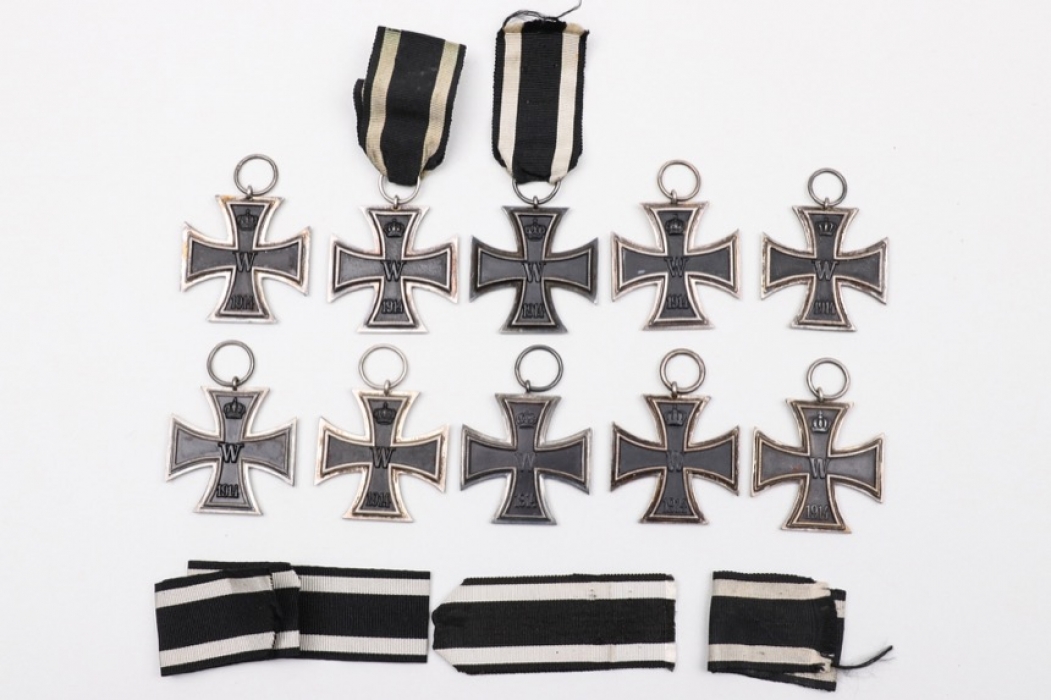 10 + 1914 Iron Crosses 2nd Class