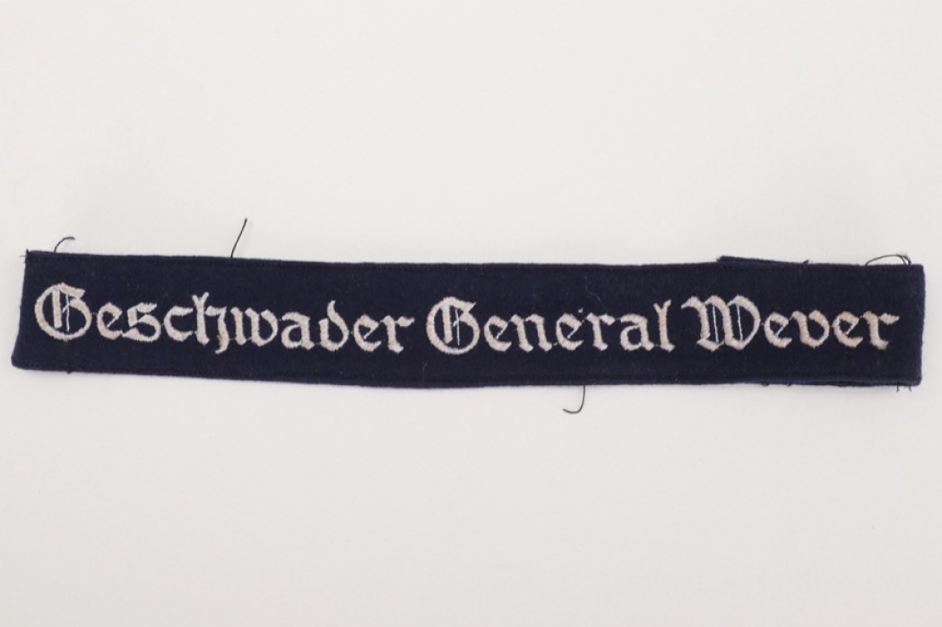 Luftwaffe "Geschwader General Wever" EM/NCO cuff title