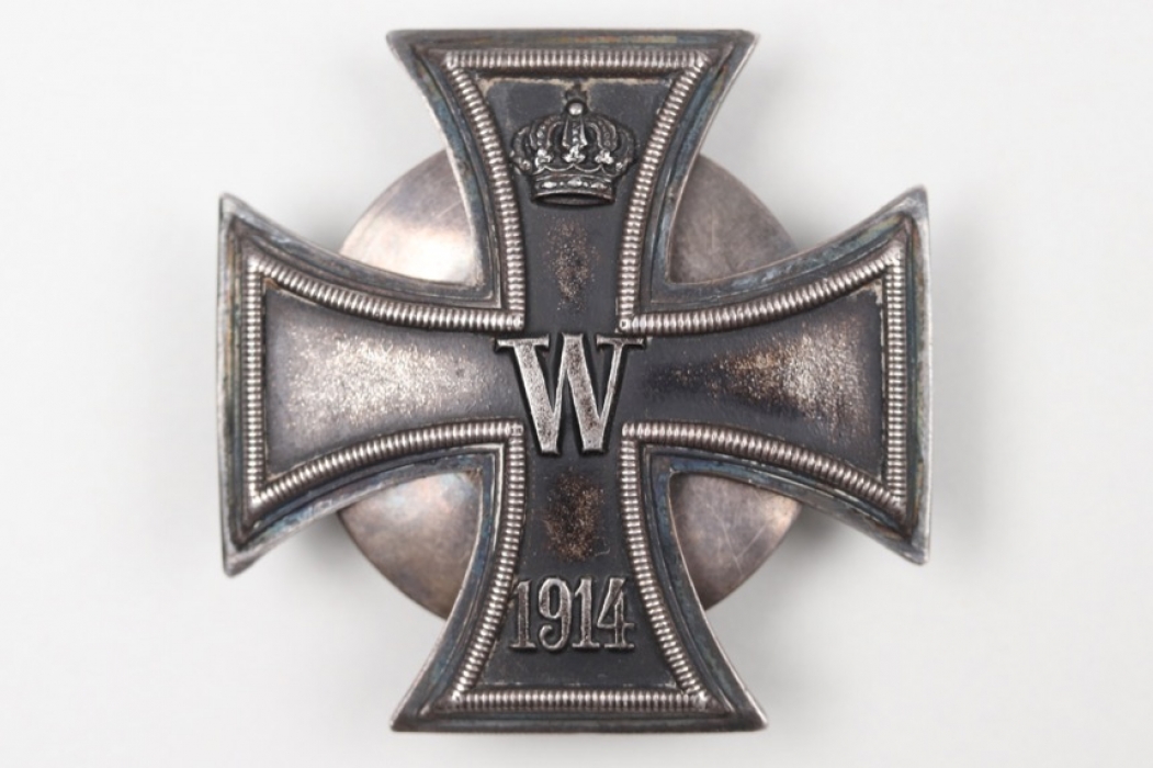 1914 Iron Cross 1st Class on screw-back "800" - Offz. Verein