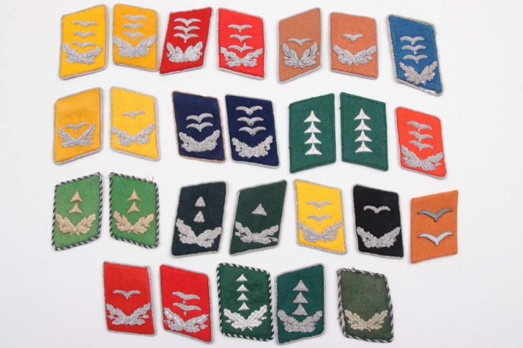 24 + Luftwaffe collar tabs