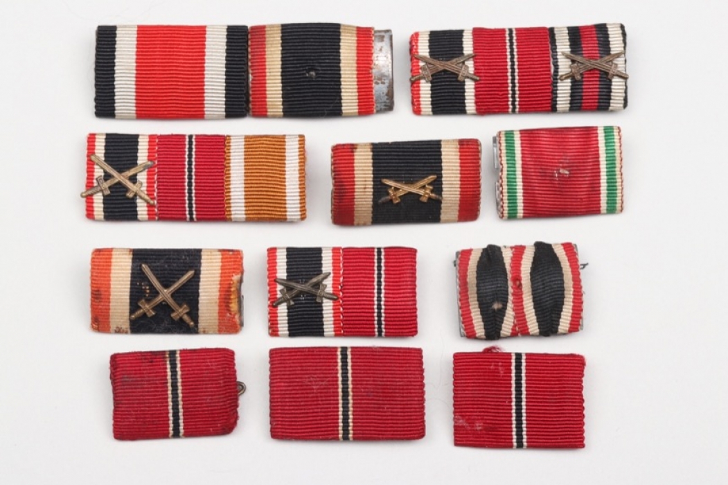 11 + Third Reich ribbon bars