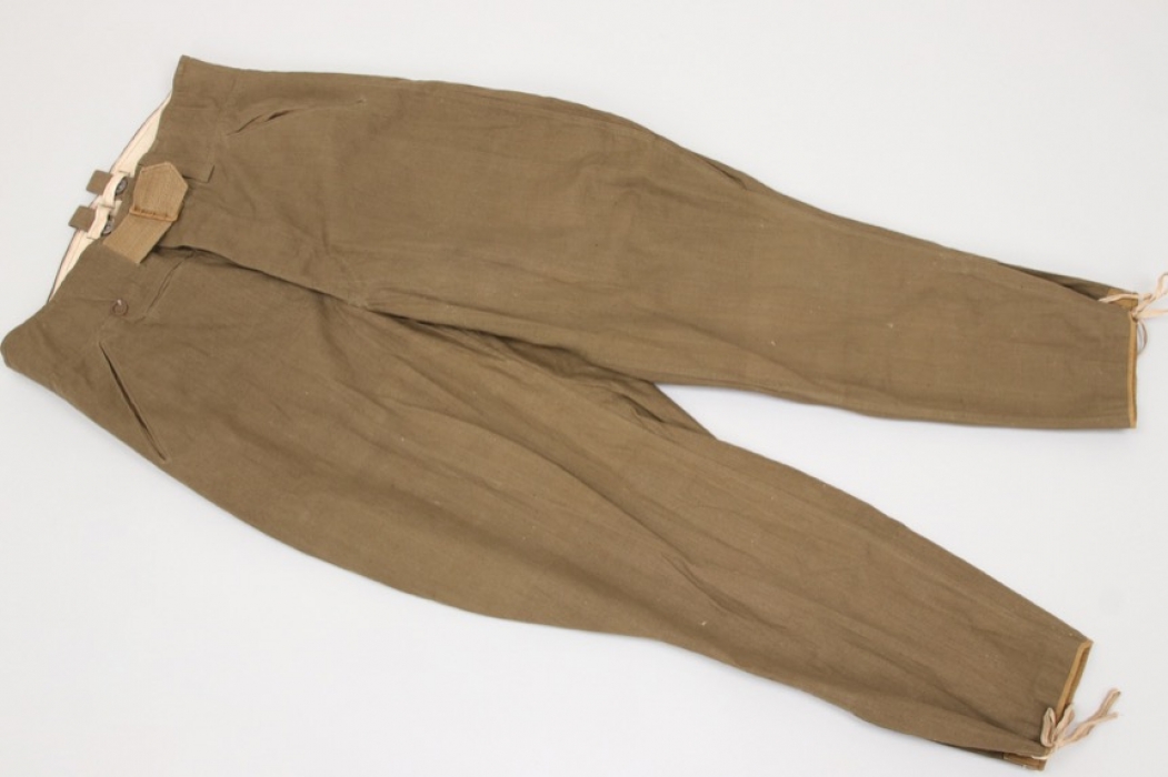 Heer tropical field breeches - unissued