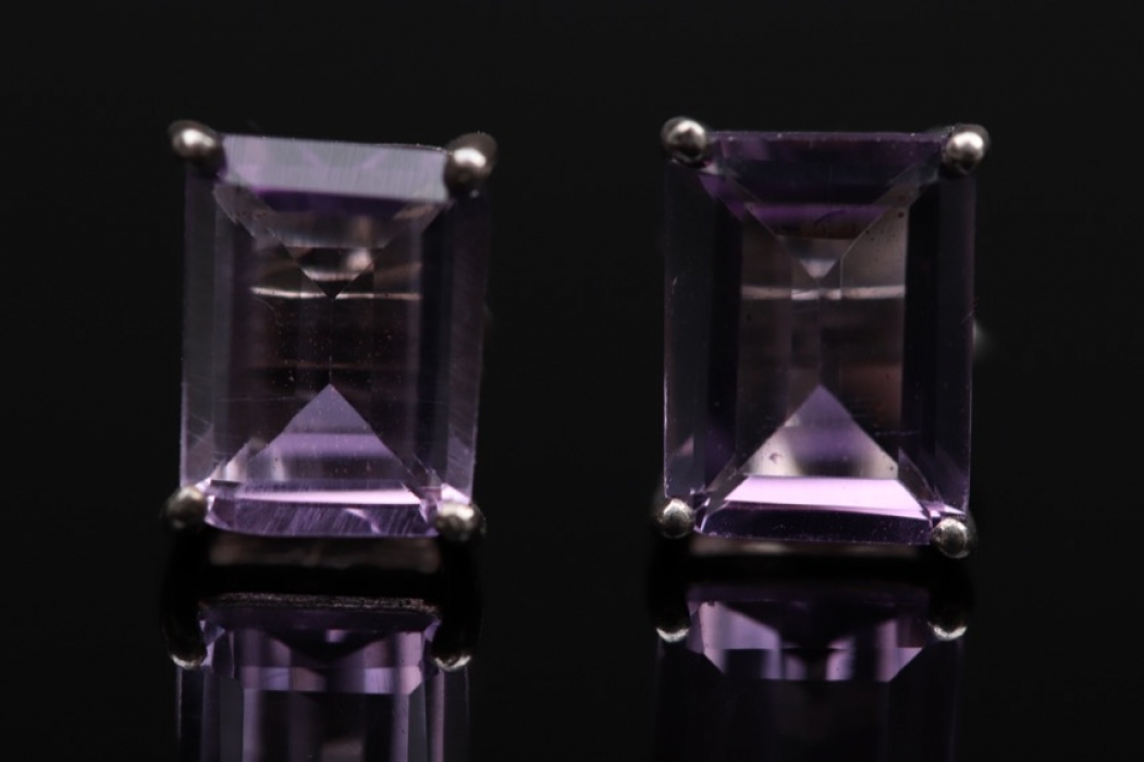 Amethyst Ohrstecker