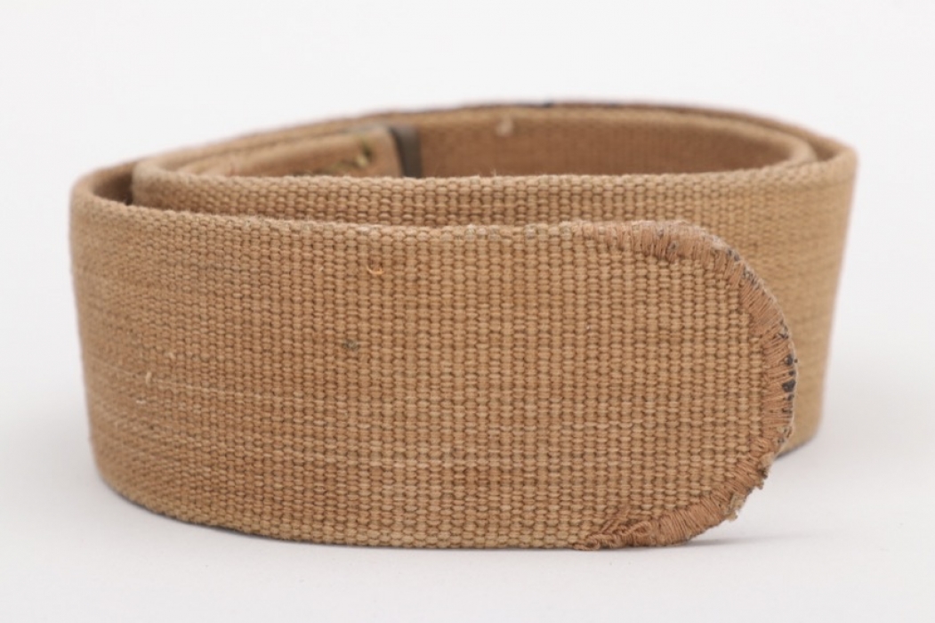 Luftwaffe tropical webbing belt - EM/NCO