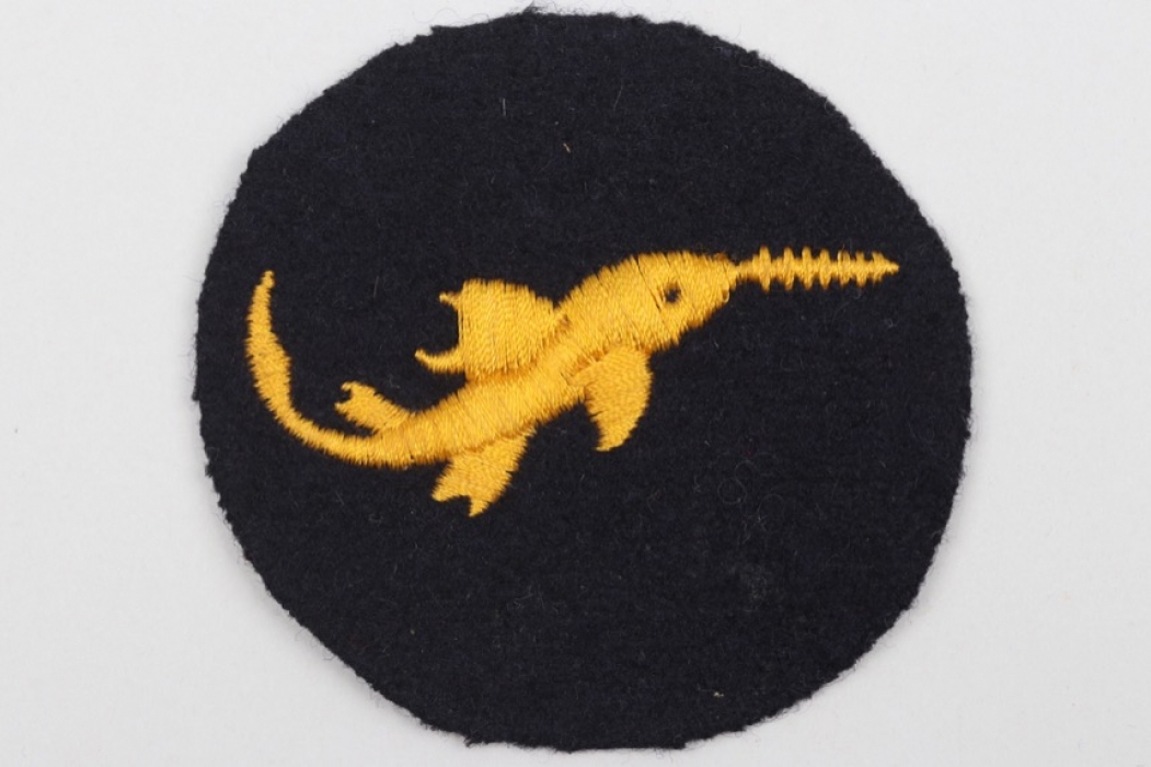 Kriegsmarine "Kleinkampfmittel" cloth badge