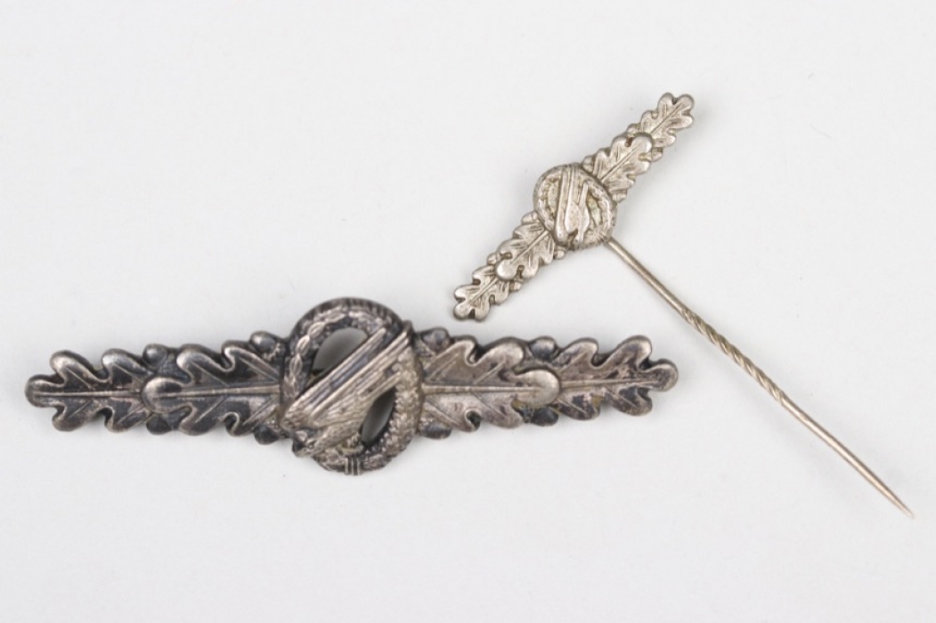 German Bundeswehr Paratrooper Clasp & miniature pin