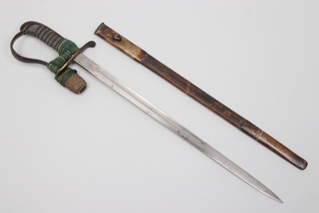 Saxony - NCO police bayonet with knot