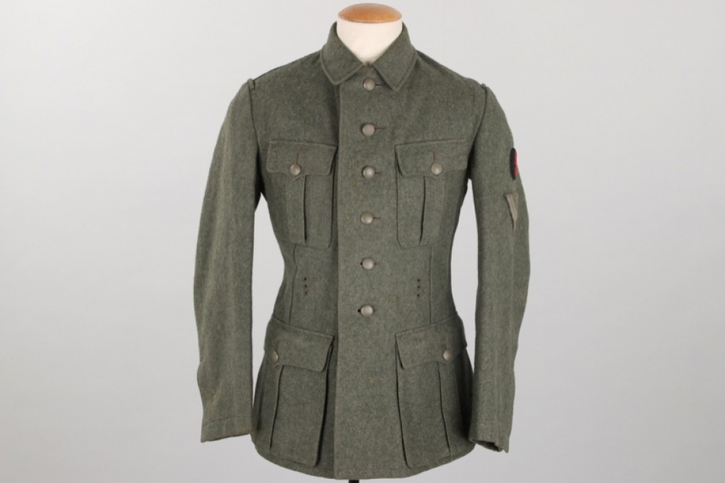 Heer M40 Artillerie field tunic to a Obergefreiter