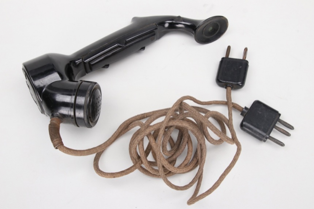 Wehrmacht "steel helmet" field telephone handset