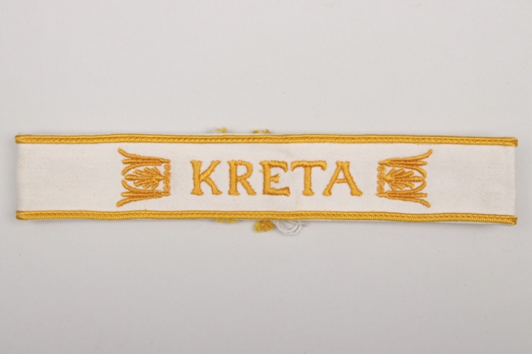 Wehrmacht KRETA cuff title