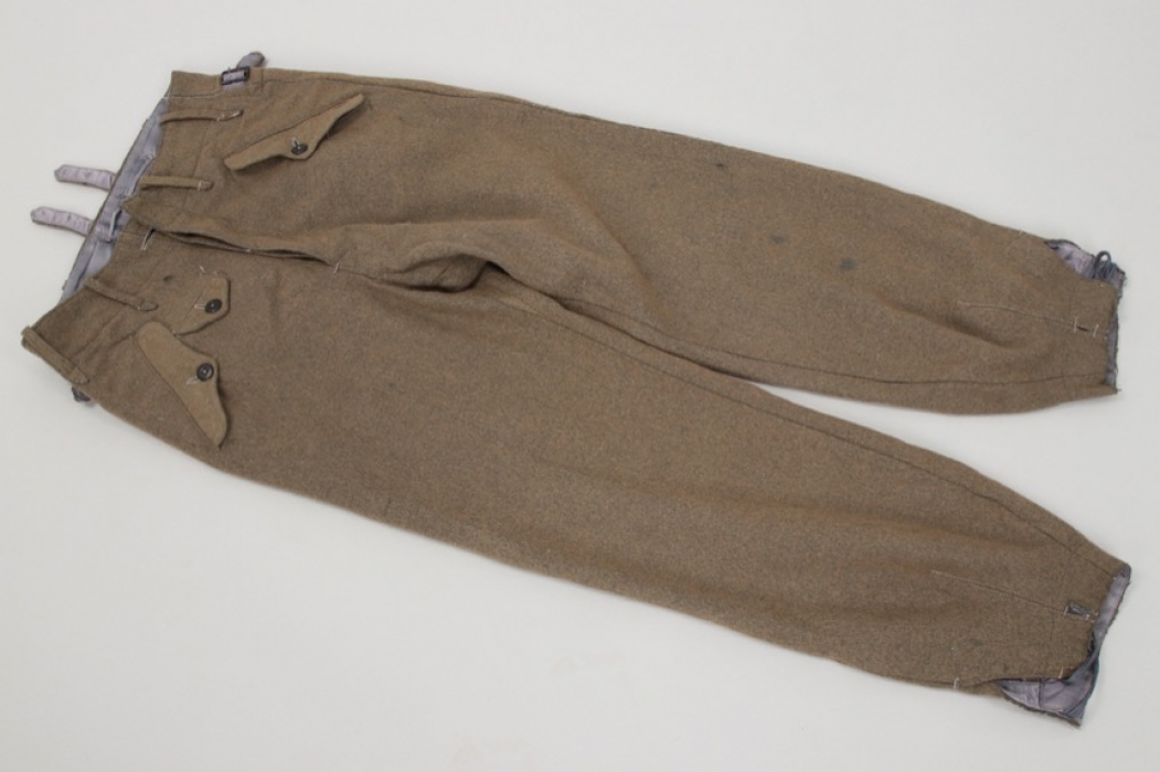 Luftwaffe paratrooper trousers - late war