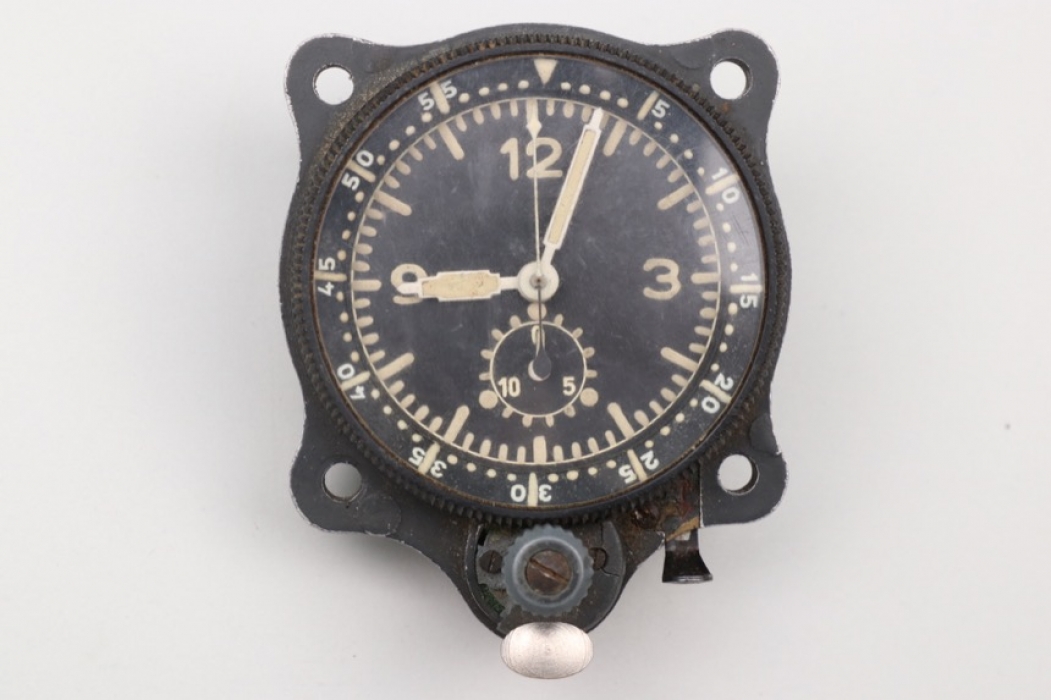 Luftwaffe cockpit clock "Borduhr" - Junghans