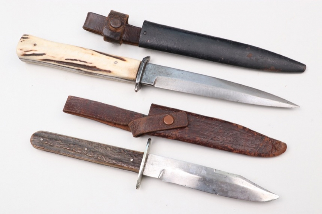 WWI two German trench knives