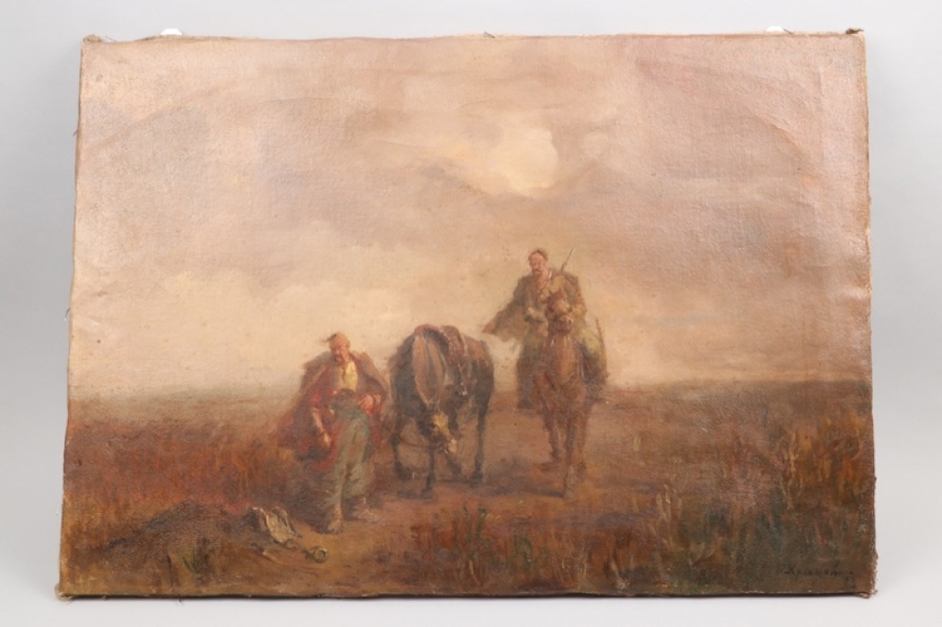 Russia - "Zaporozhian Cossacks" oil