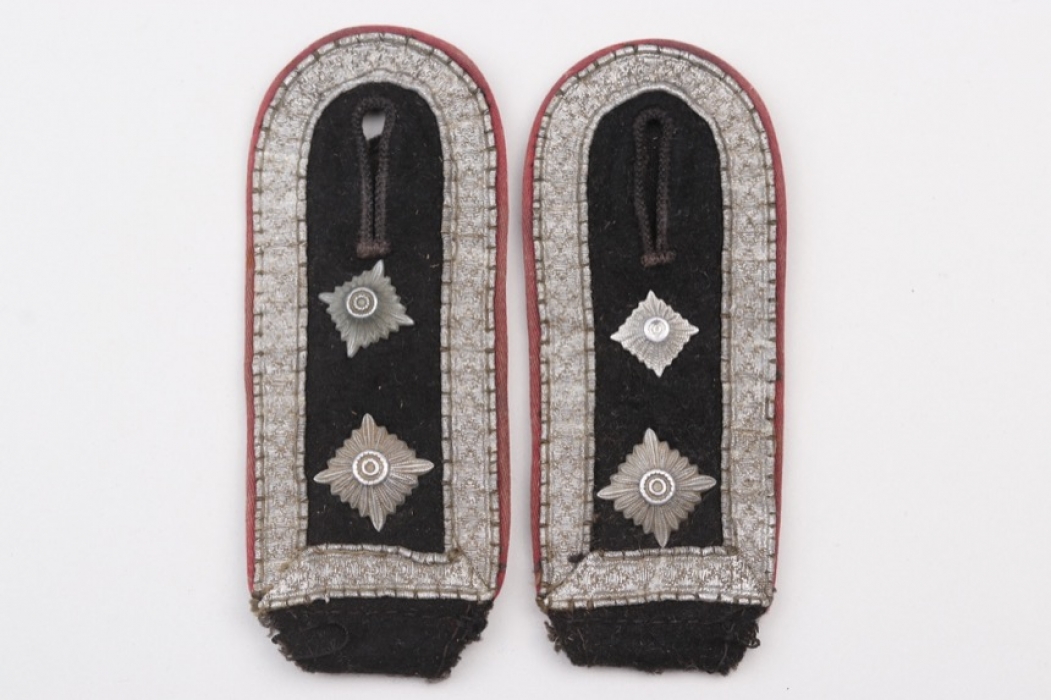 Waffen-SS Panzer shoulder boards - SS-Hauptscharführer