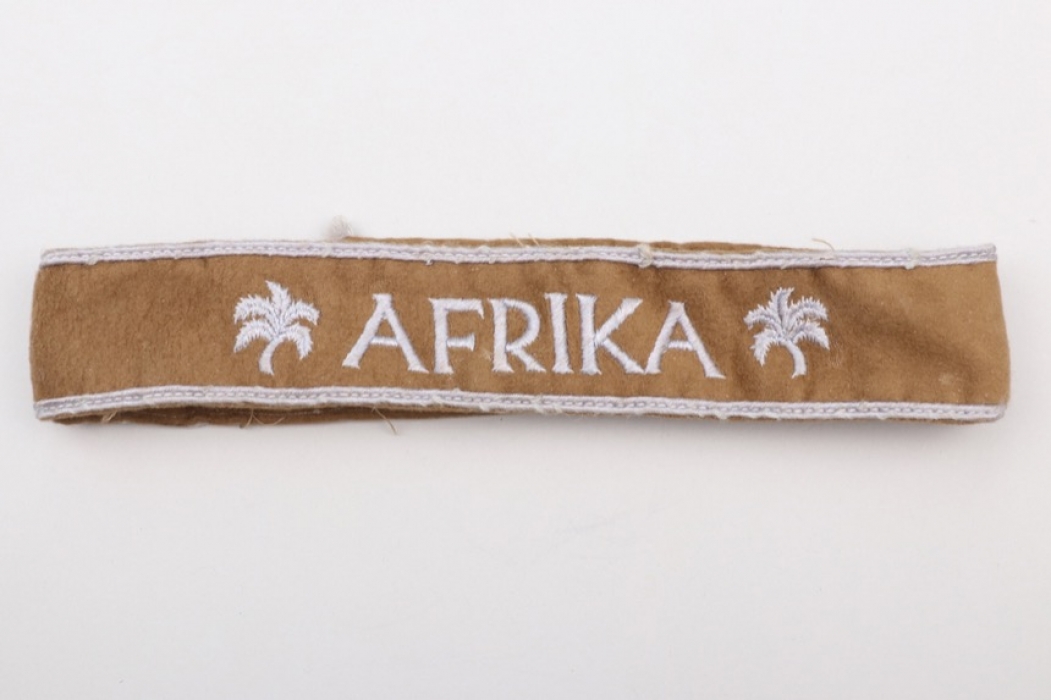 Wehrmacht AFRIKA cuff title