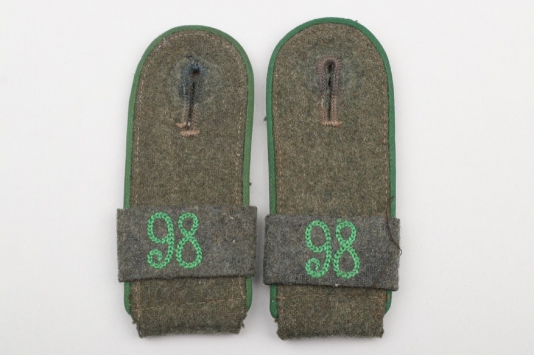 Lt. Pöhlmann - Geb.Jäg.Rgt.98 shoulder boards EM