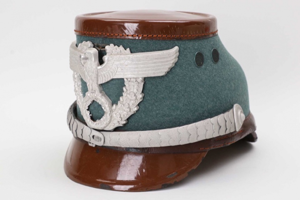 Third Reich Gendarmerie officer's shako - EREL