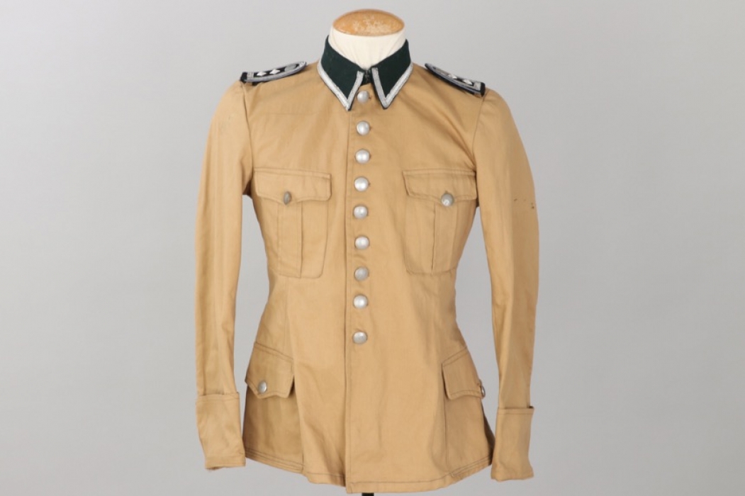 SS-Hscha. Lösch - Waffen-SS tropical "South Front" field tunic