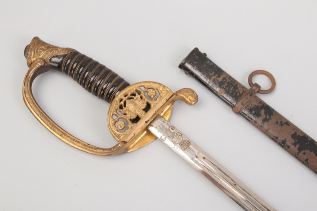 Saxony - infantry  sword for officers M 1867 - FAR