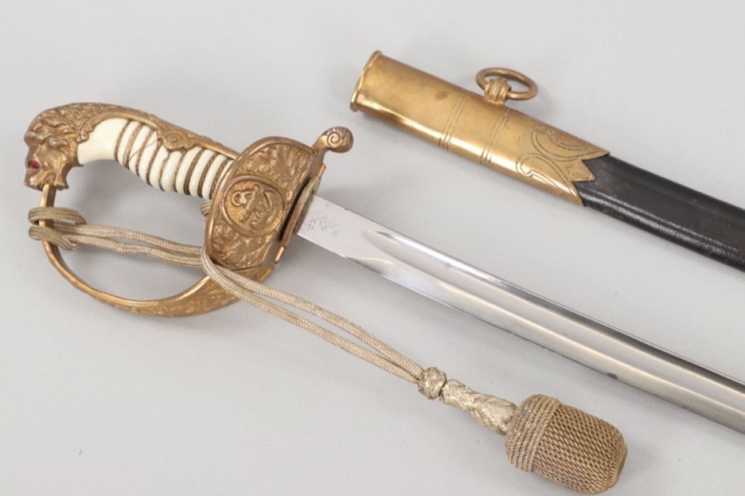 Kriegsmarine officer's sabre with portpee - WKC