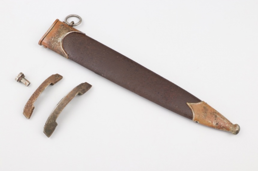 Scabbard and crossgurads "NS" for an SA Service Dagger