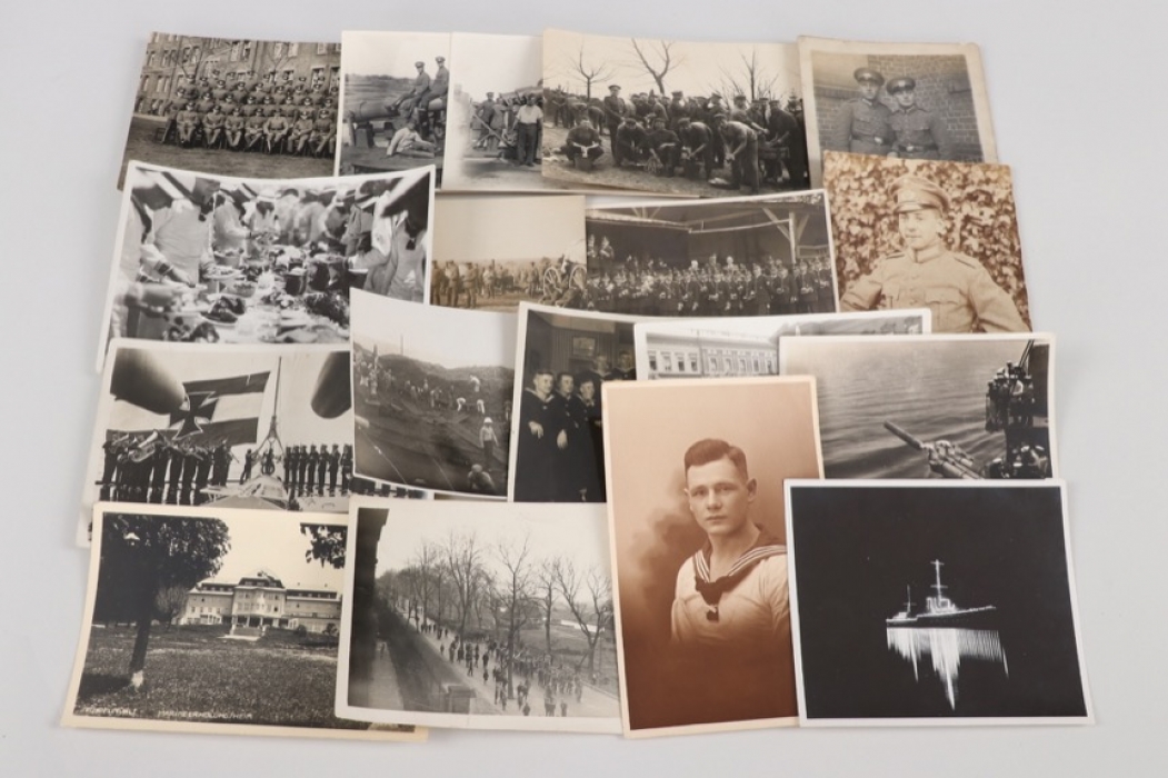 Lot 18 Reichswehr & Reichsmarine related photographs