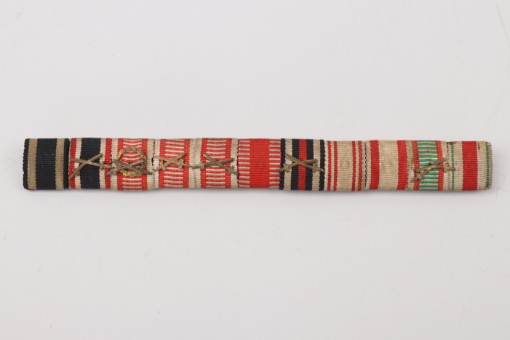 WWI 11-place ribbon bar