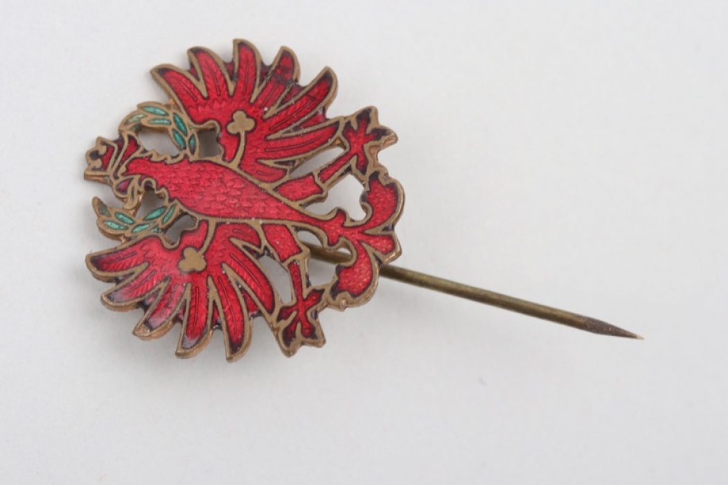 Tyrol patriotic pin - enameled