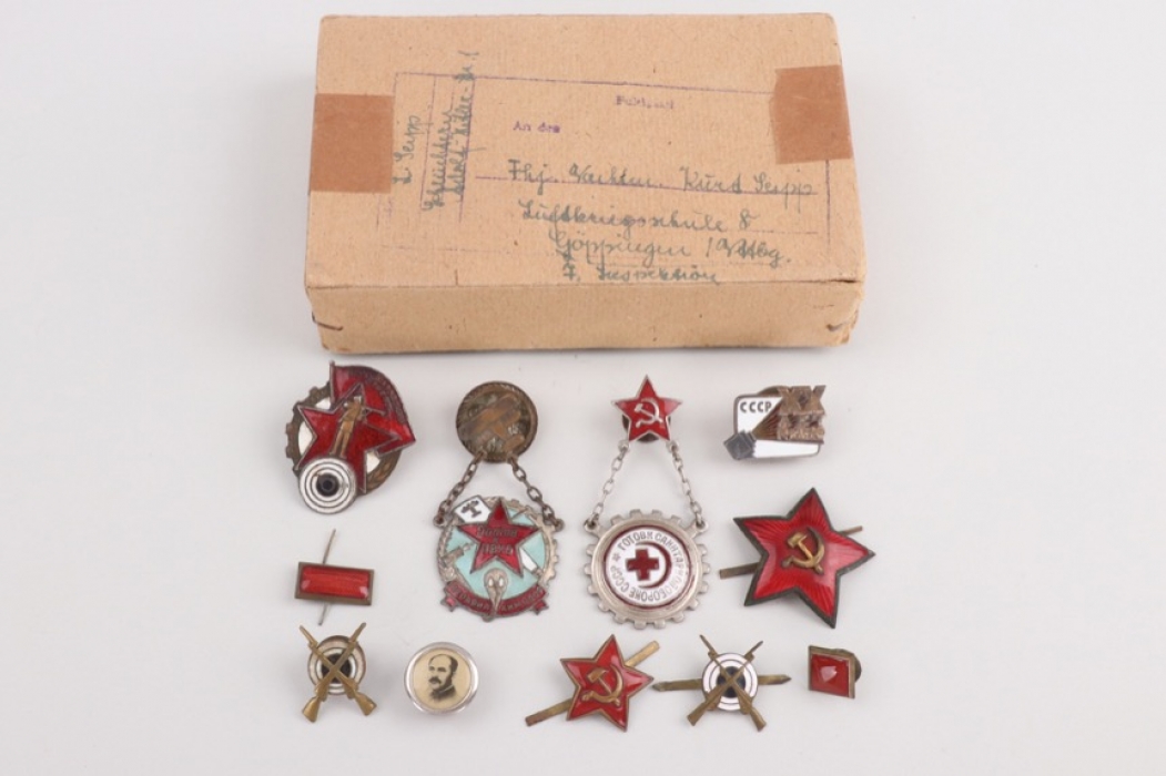 Olt. Seipp - WWII Soviet Russian badges and miniatures