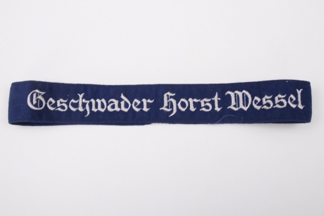 Luftwaffe EM/NCO cuff title "Geschwader Horst Wessel"