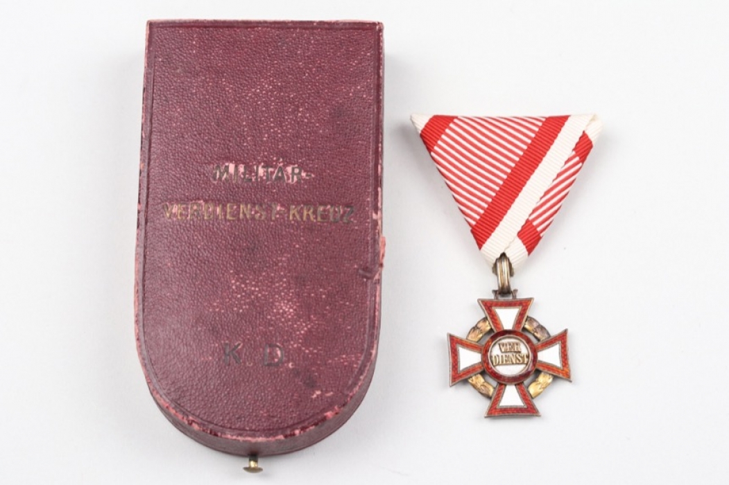 Austria - Military Merit Cross 3rd Class with War Decoration