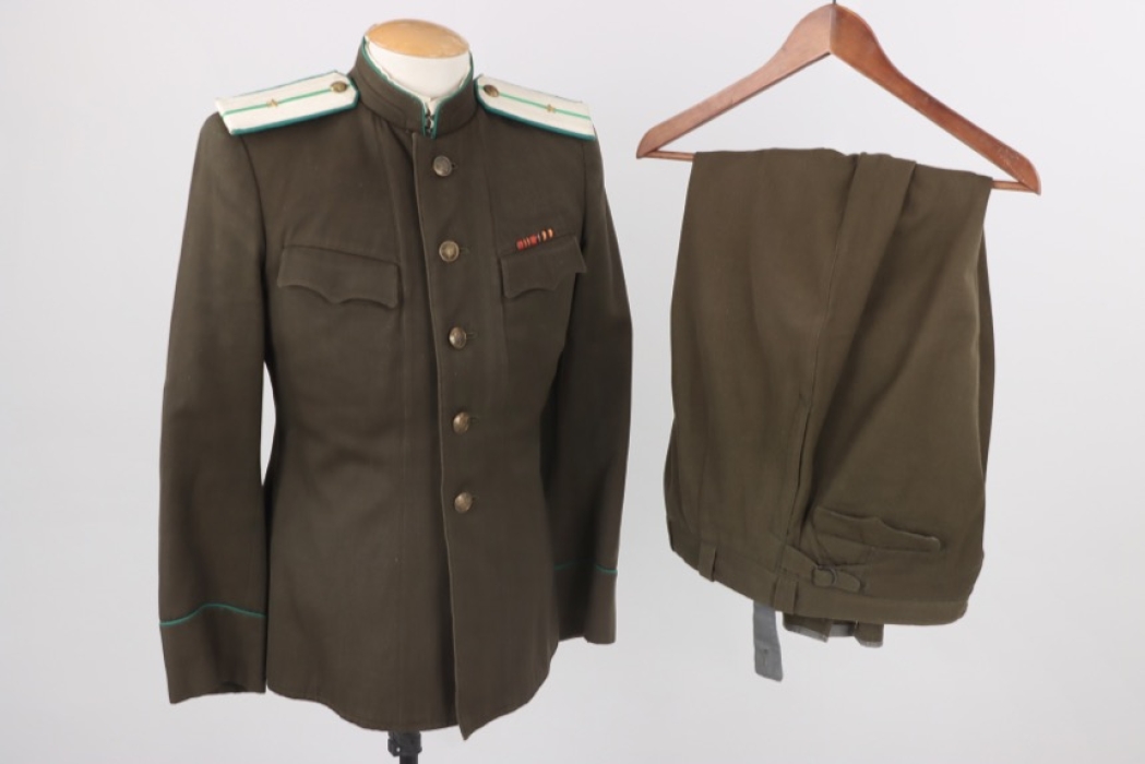 Russia - Tunic & trousers for an Junior Lieutenant