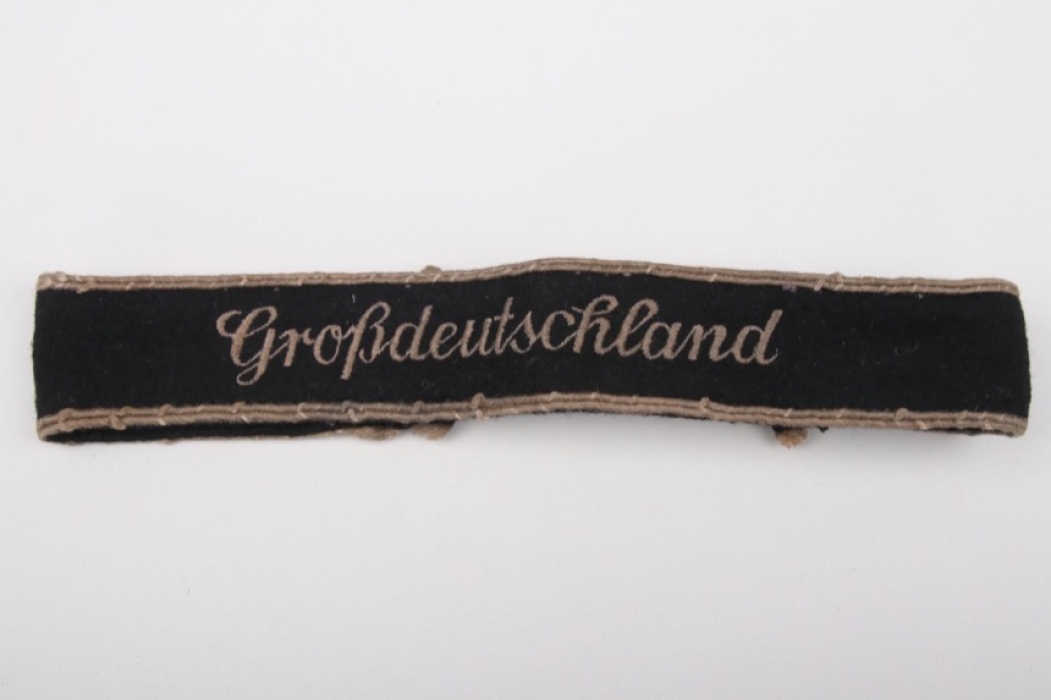 Heer cuff title "Großdeutschland" - EM/NCO type