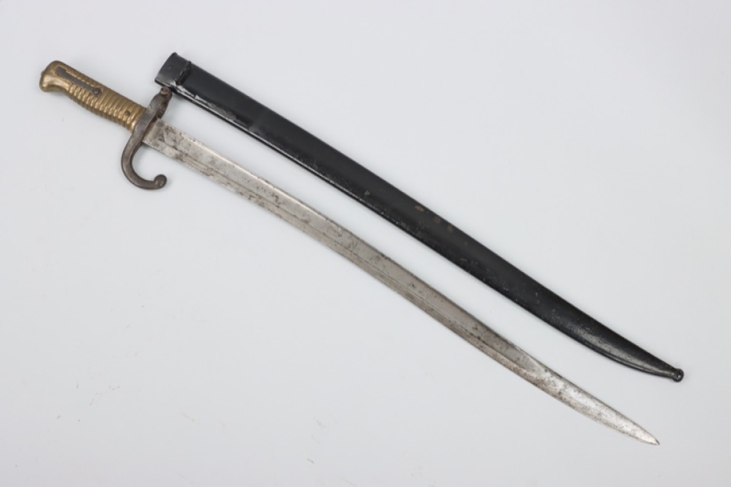 French bayonet M 1866 "Yatagan" - number matching