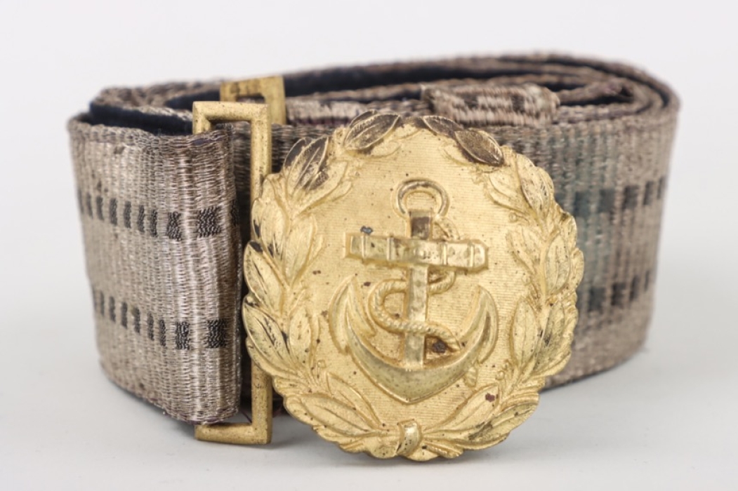 Kriegsmarine officer's dress belt and buckle