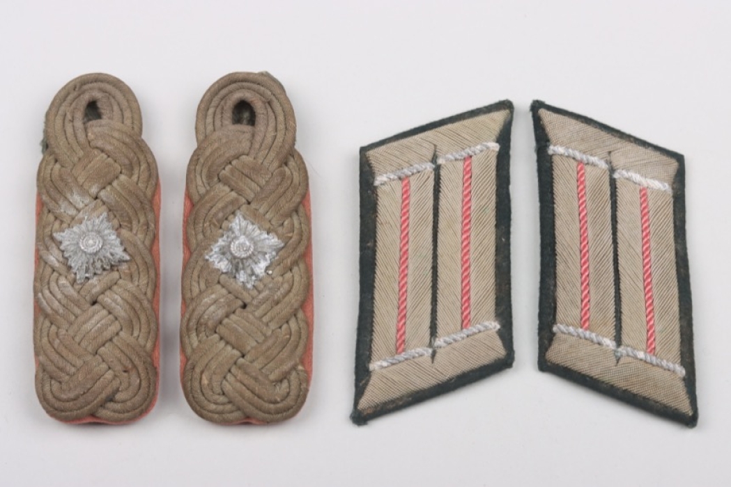 Heer Panzer insignia set for an Oberstleutnant