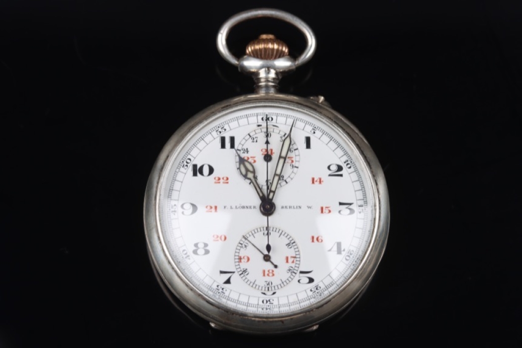 Löbner Berlin - Pocket watch chronograph