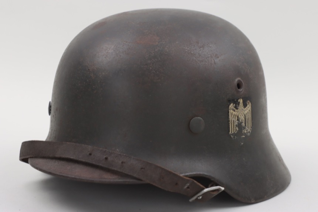 Heer M40 single decal helmet - ET64