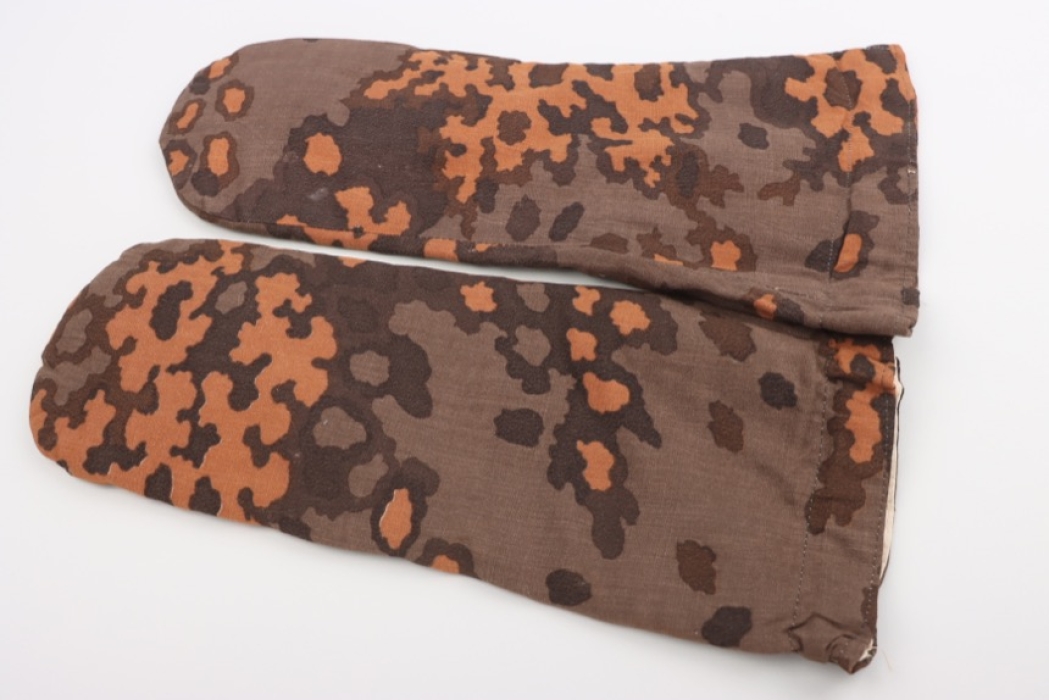 Waffen-SS "oak leaf" camo winter mittens