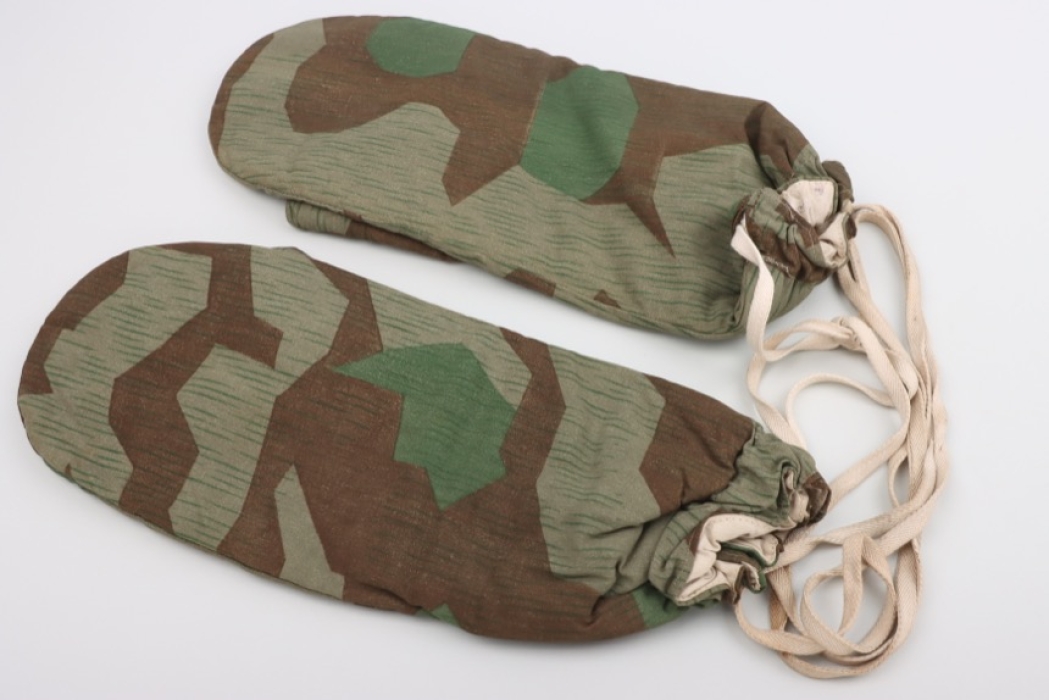 Wehrmacht splinter camo winter mittens - Rb-numbered