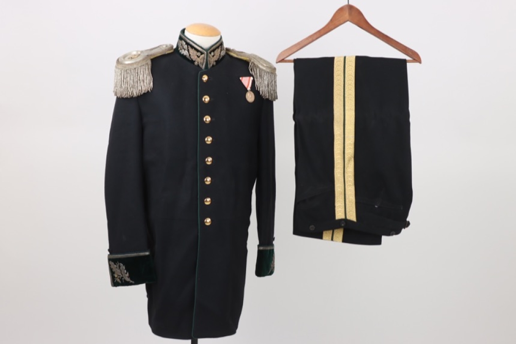 Austria-Hungary - high-ranking railway official's uniform grouping