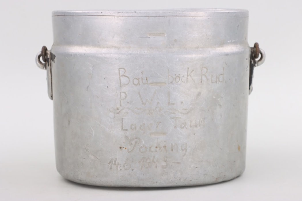 Mess kit (Gef.Lager Traun) Bauböck Rudolf SS Pz. Div. "Wiking"