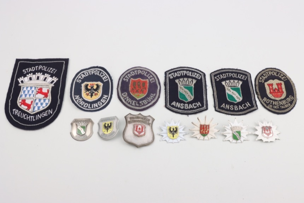 Federal republic of germany - Lot of police badges