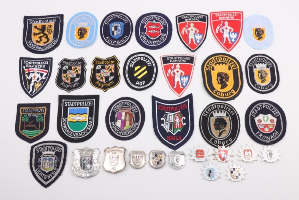 Federal republic of germany - Lot of police badges