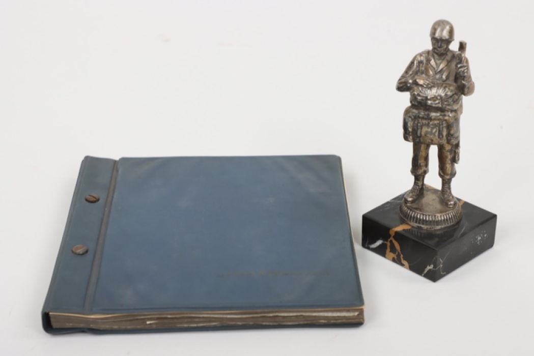 Federal Republic of Germany -  2/LL.Pi.Btl.9 Fallschirmjäger bust & photo album